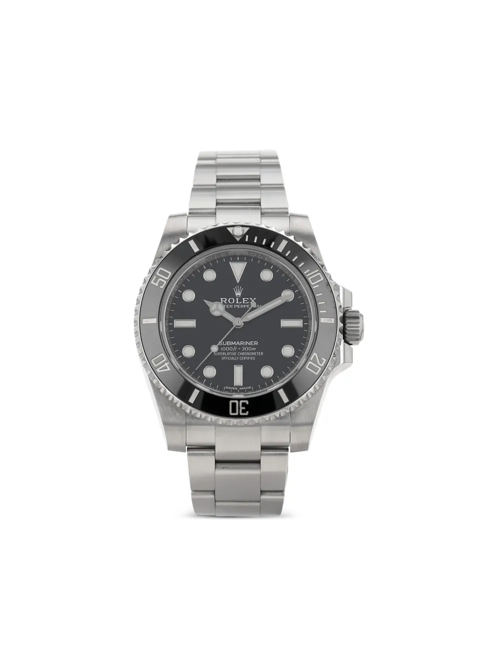 Rolex 2018 pre-owned Submariner 40mm | Black | Image 1