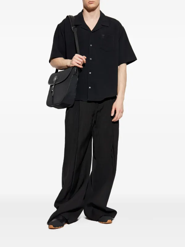 Jil Sander プリーツ ワイドパンツ | ブラック | FARFETCH JP