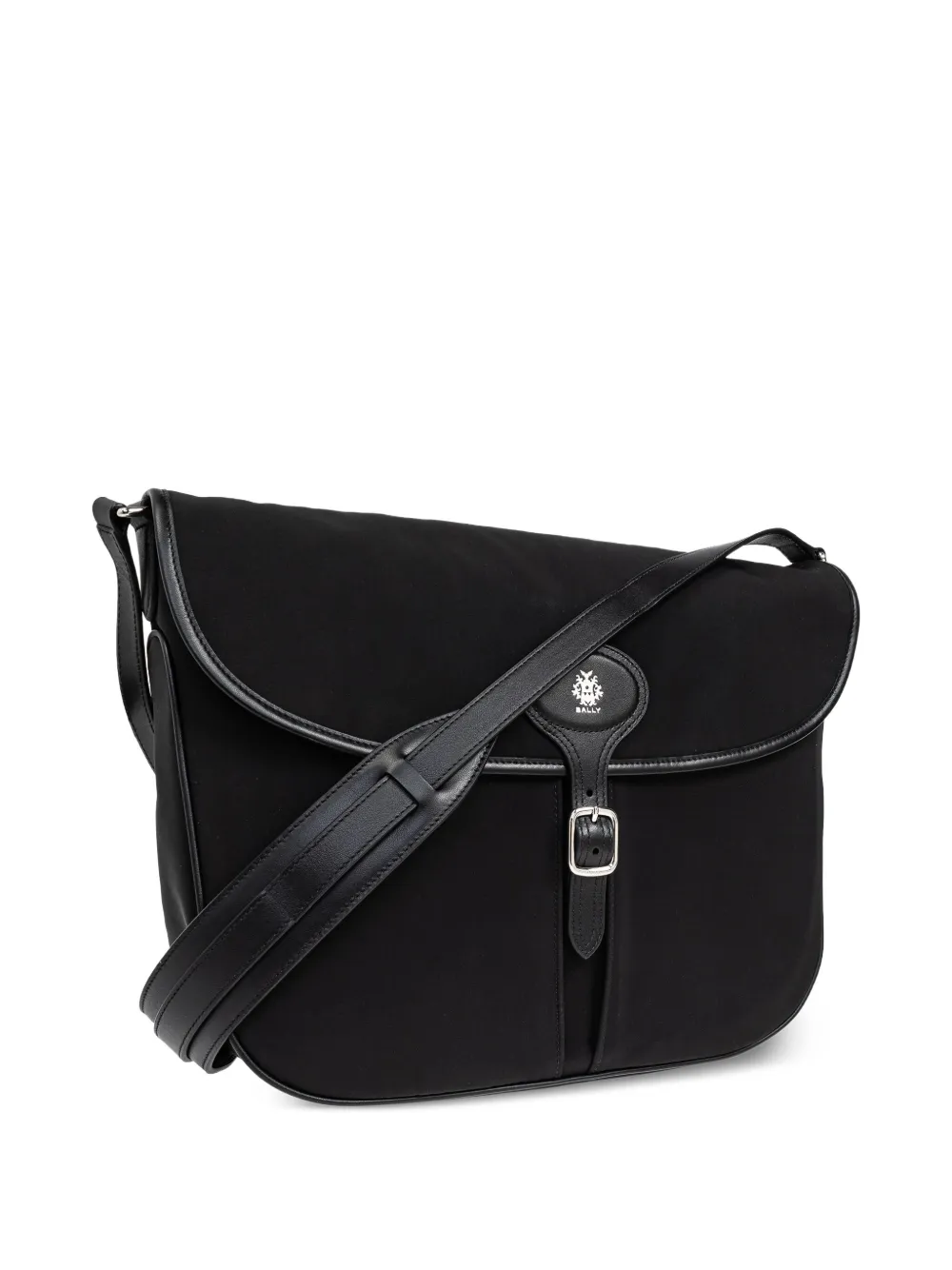 Bally Schoudertas met logo Zwart