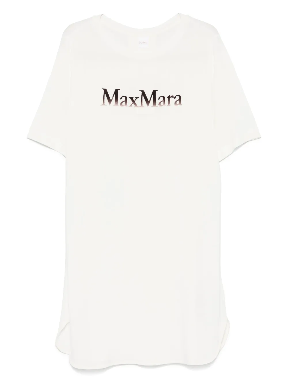 Max Mara Luna mini-jurk Wit