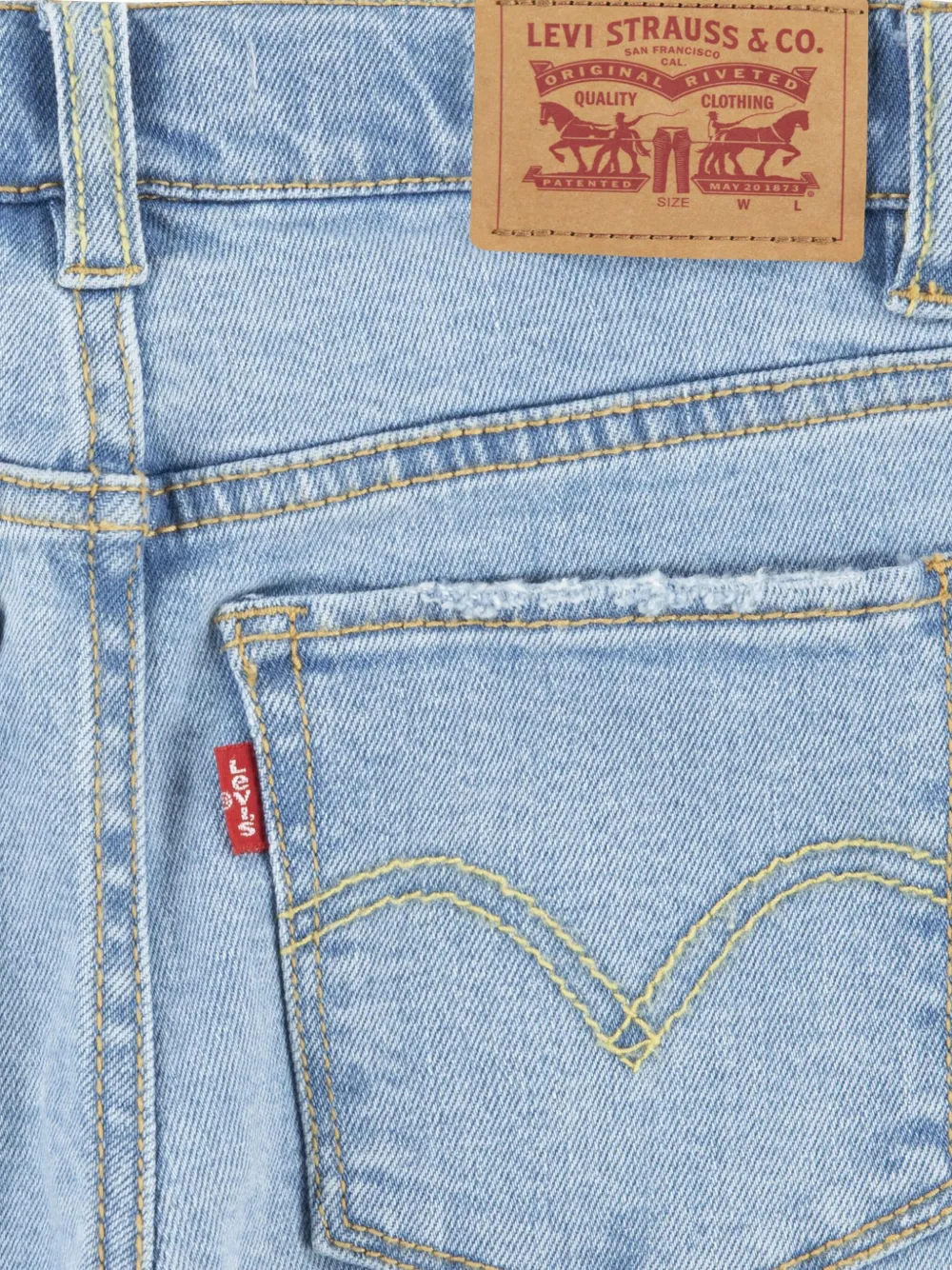 Levi's Kids Straight jeans Blauw