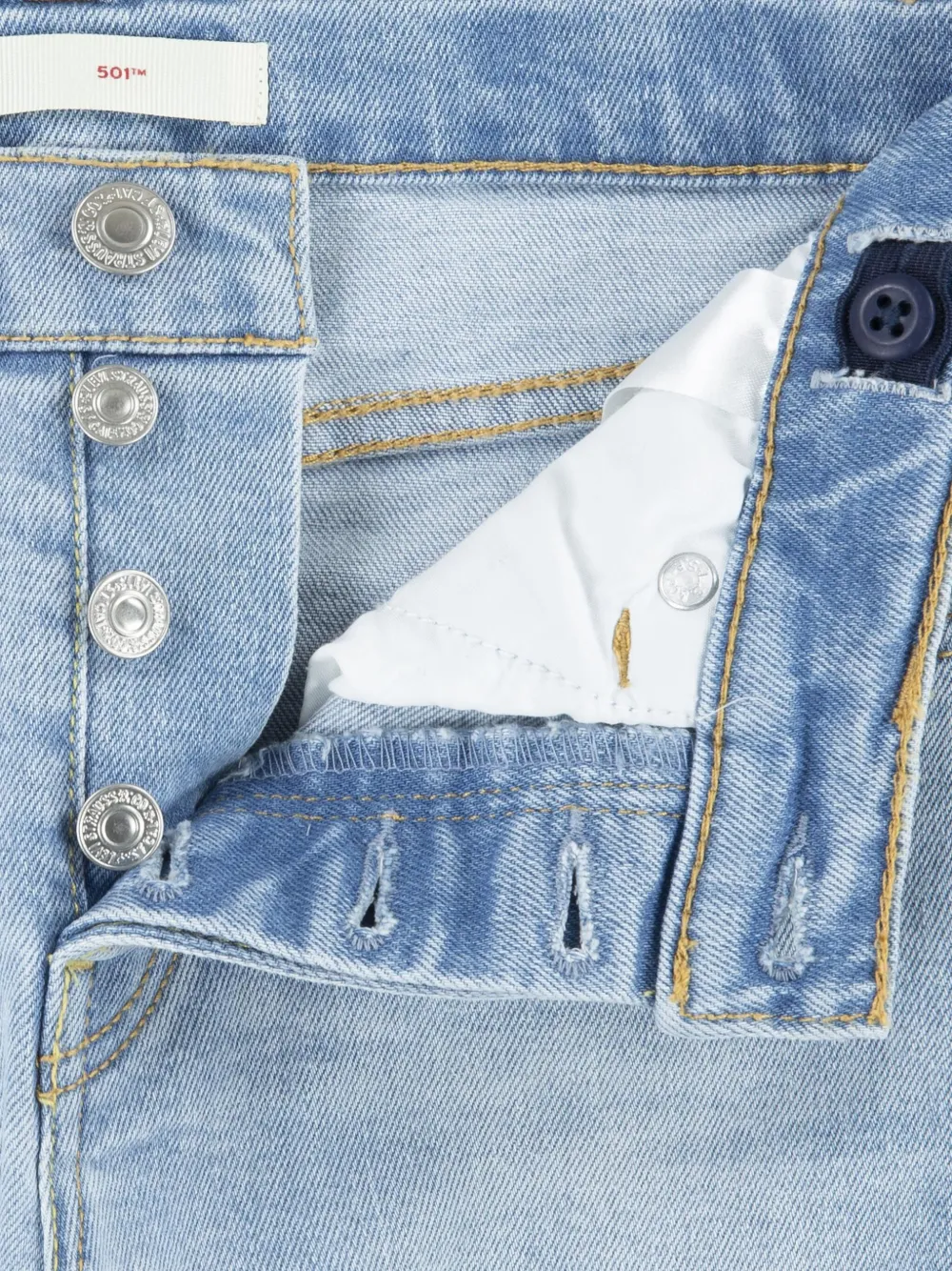 Levi's Kids Straight jeans Blauw