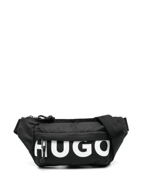 HUGO cangurera con logo estampado