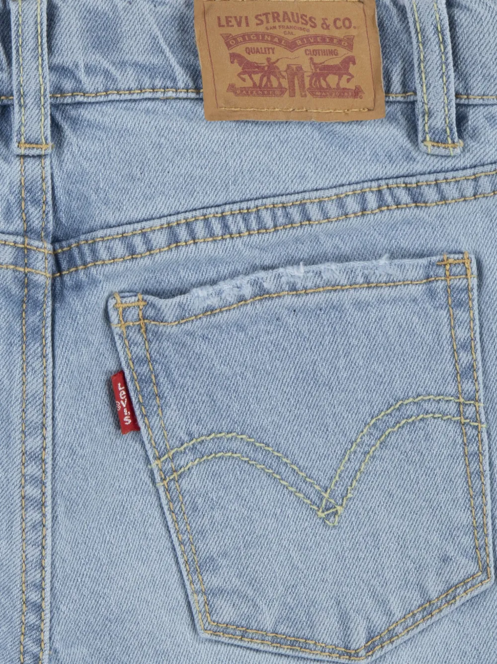 Levi's Kids Klassieke straight jeans Blauw