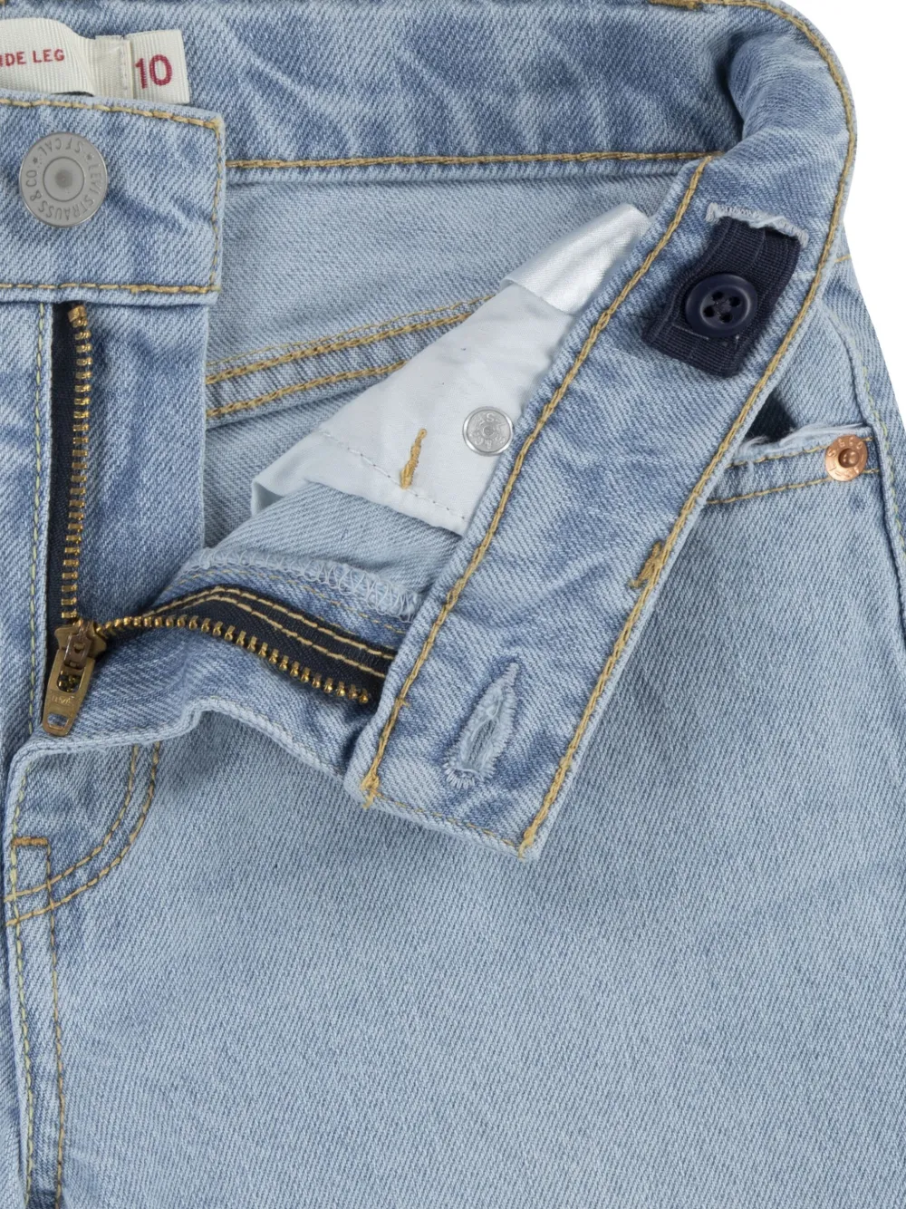 Levi's Kids Klassieke straight jeans Blauw