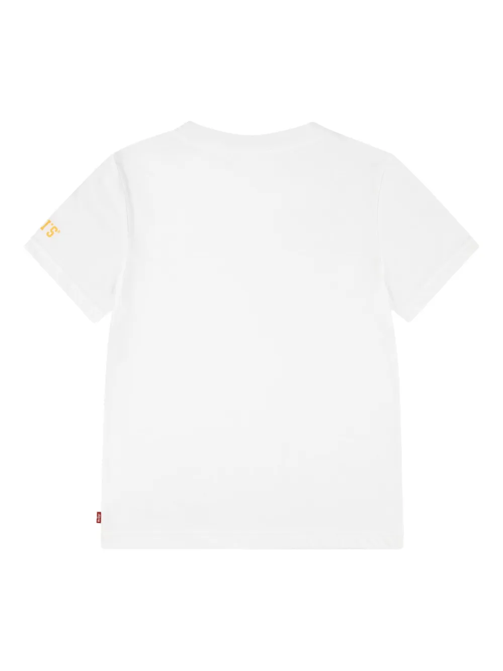Levi's Kids T-shirt van katoenblend Wit