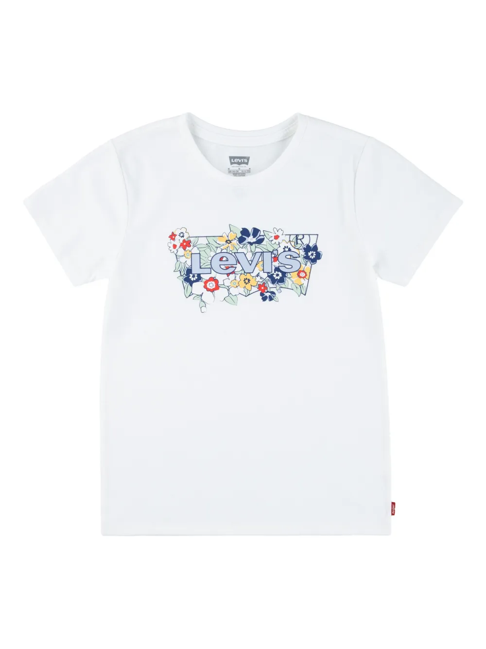 Levi's Kids フローラル Tシャツ - ホワイト Levi's Kids フローラル Tシャツ - ホワイト