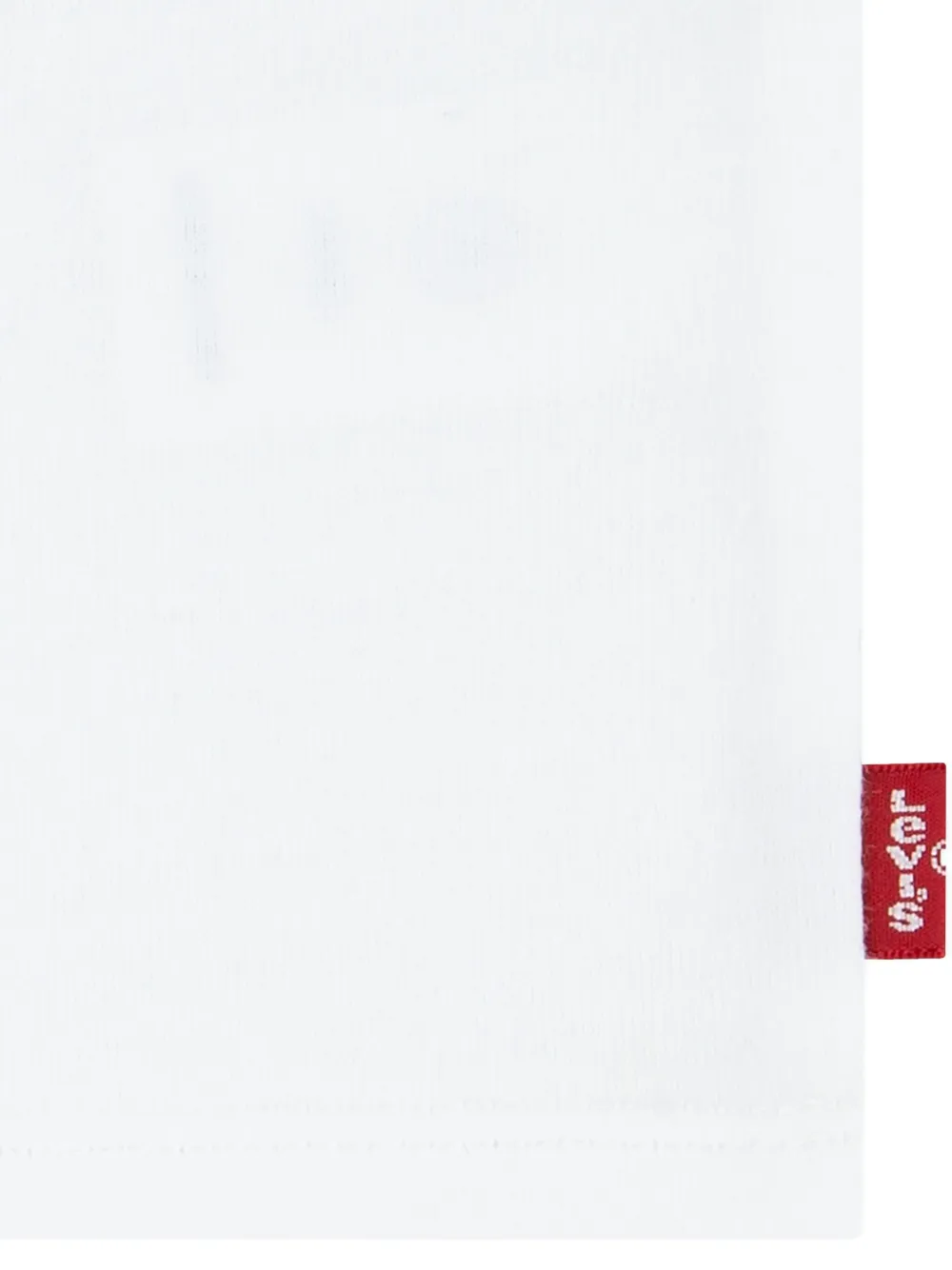 Levi's Kids T-shirt met bloemenprint Wit
