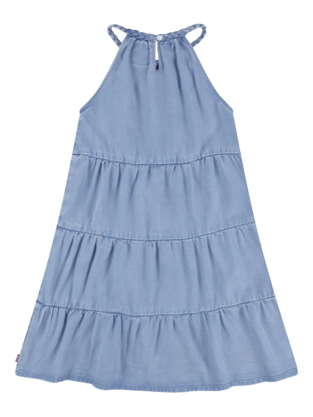 Levi's Kids Denim top met gevlochten band Blauw