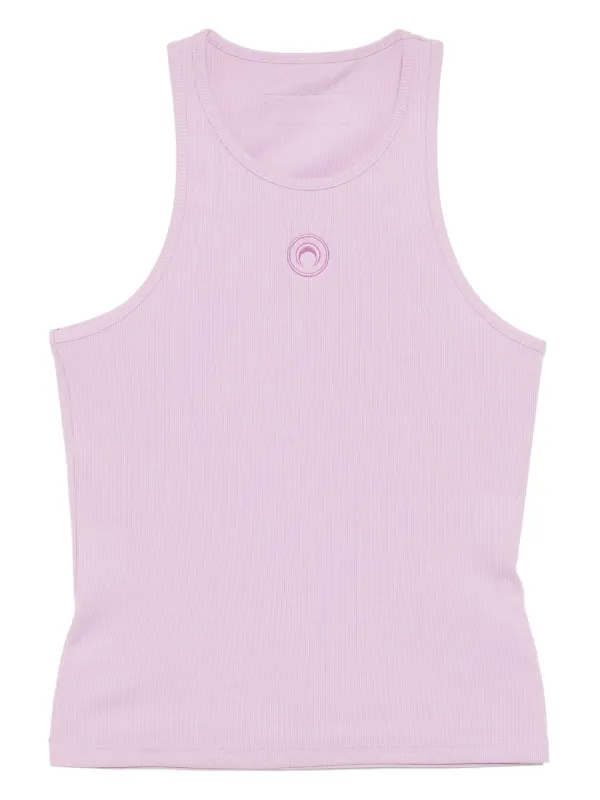 Marine Serre Moon Tank Top | Black | FARFETCH