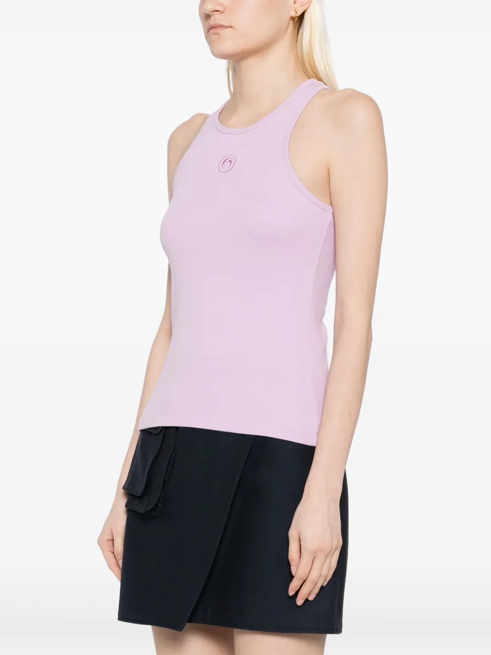 Marine Serre Tanktop met maanlogo Paars