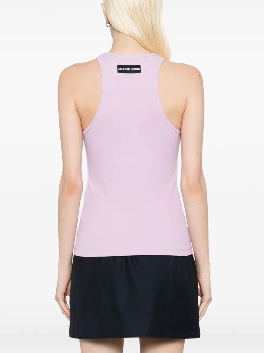 Marine Serre Tanktop met maanlogo Paars