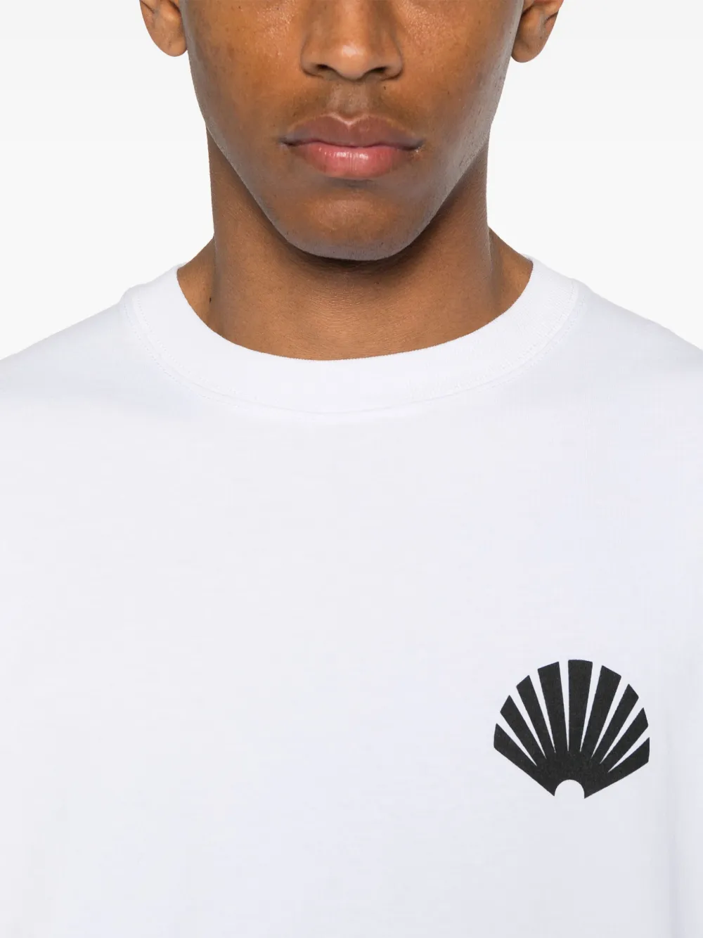 Shop New Amsterdam Logo-print T-shirt