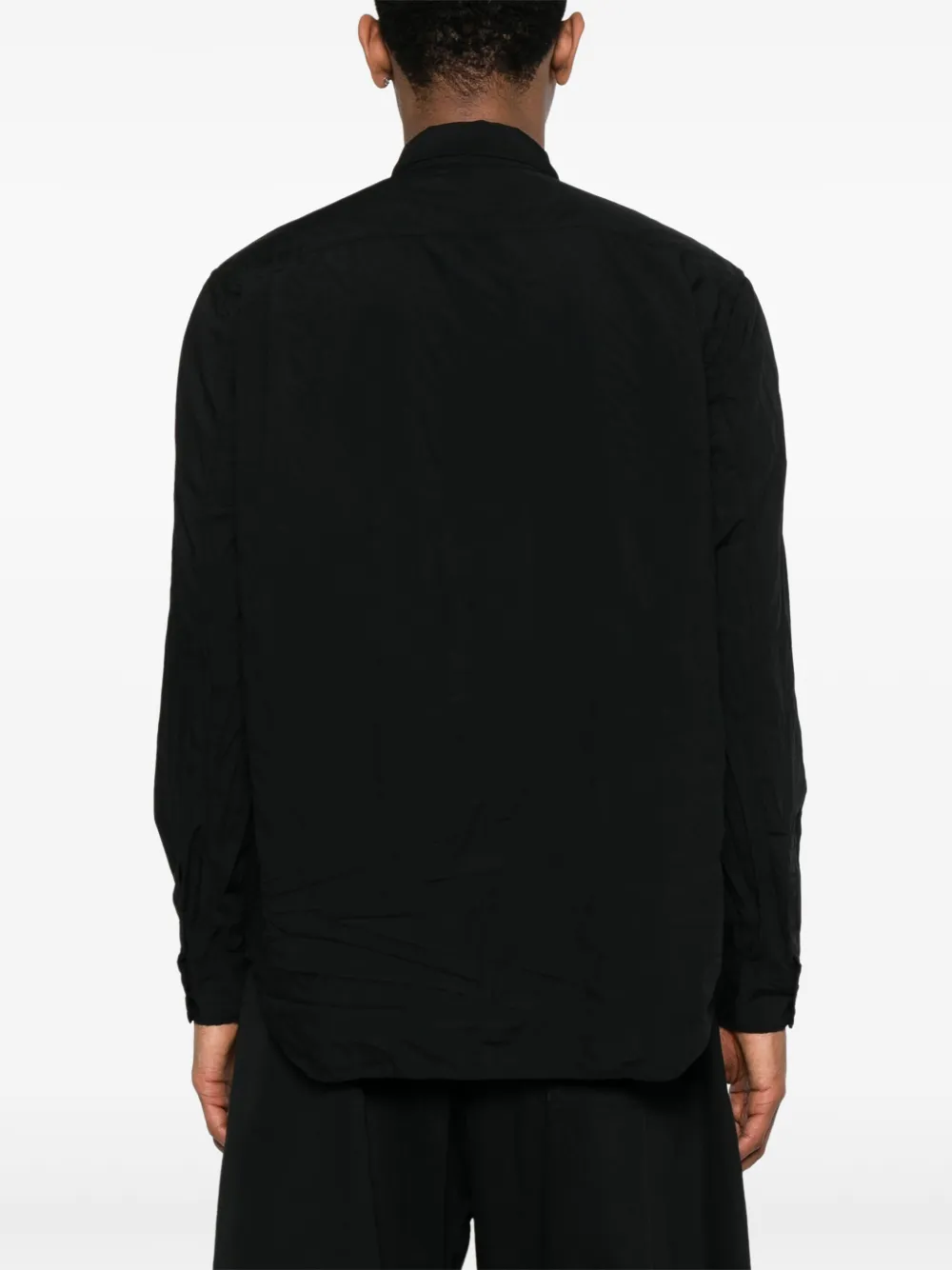 Comme des Garçons Homme Plus Overhemd met lange mouwen Zwart