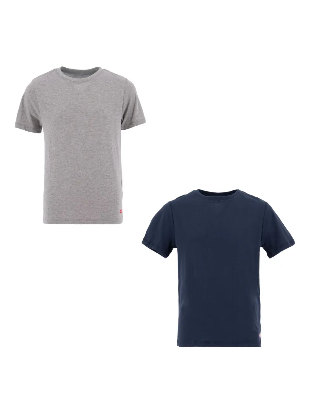 Levi's Kids オーガニックコットン Tシャツ 2枚組 - ブルー Levi's Kids オーガニックコットン Tシャツ 2枚組 - ブルー
