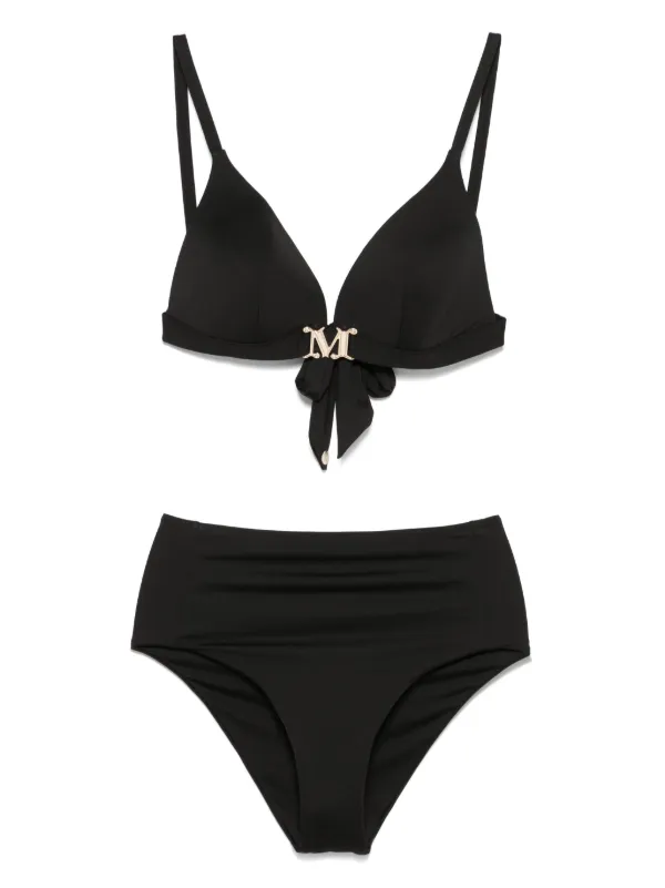 【Max Mara Beachwear】Abelia ビキニトップ Abelia bikini top in brown - Max Mara | Mytheresa