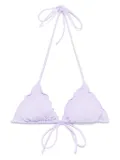 MC2 Saint Barth Sagittarius bikini top - Purple