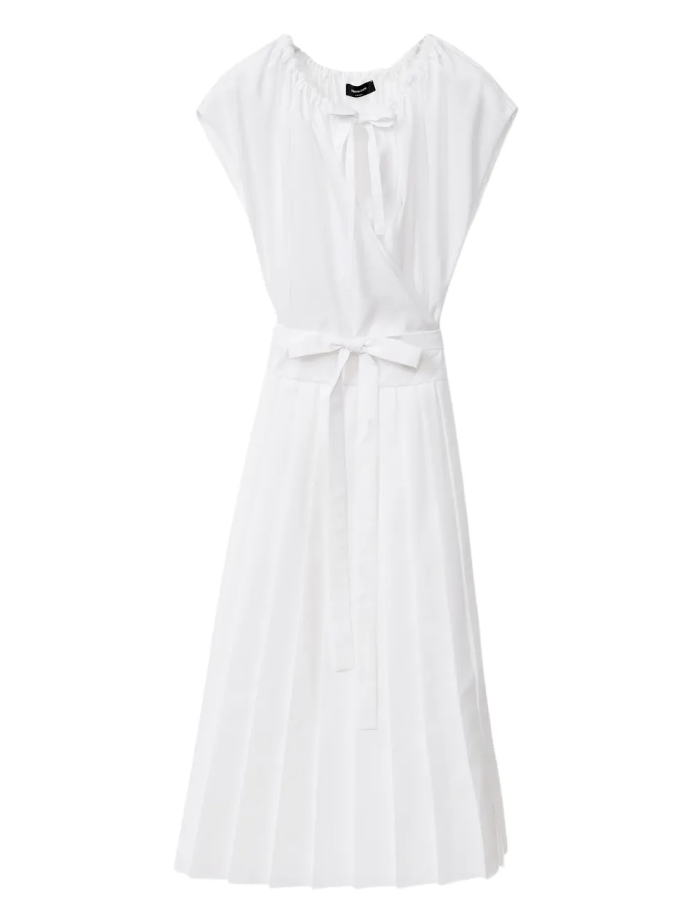 muslin midi dress