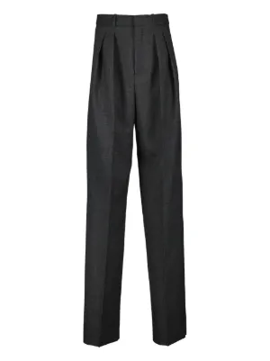 Saint Laurent ハイウエストテーラードパンツ ワイドシルエット org.jpg