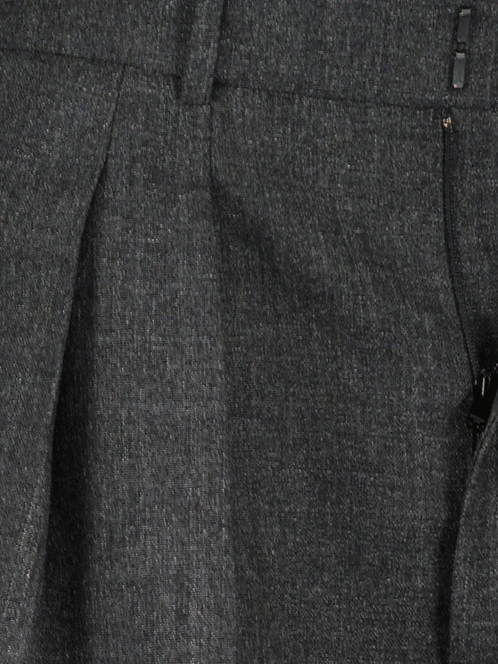 Saint Laurent Wollen broek Zwart