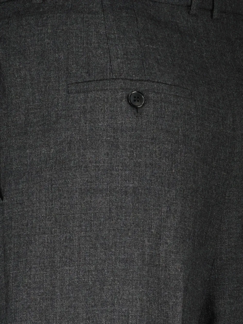 Saint Laurent Wollen broek Zwart