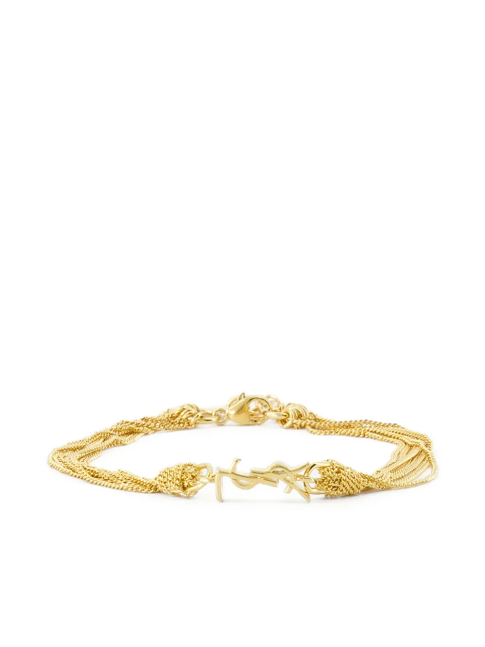 Saint Laurent Cassandre chain bracelet | Gold | Image 1