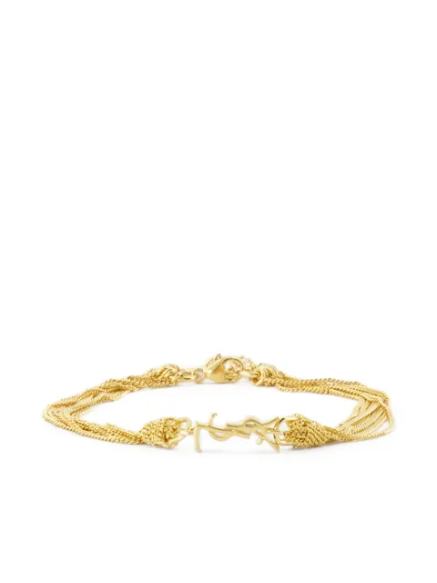 Saint Laurent pulsera de cadena Cassandre