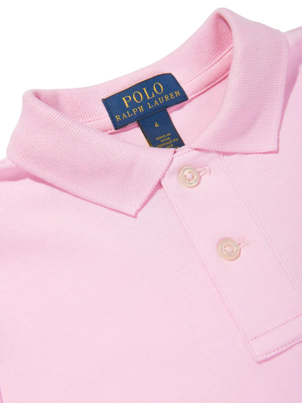 POLO RALPH LAUREN KIDS Poloshirt met geborduurd logo Roze
