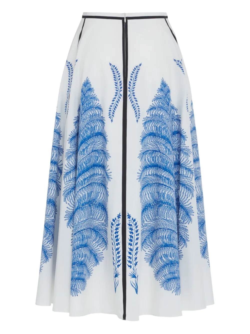 Giambattista Valli Midi-rok met print Wit