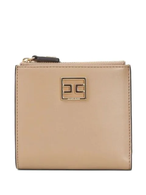 Elisabetta Franchi logo-plaque zipped wallet