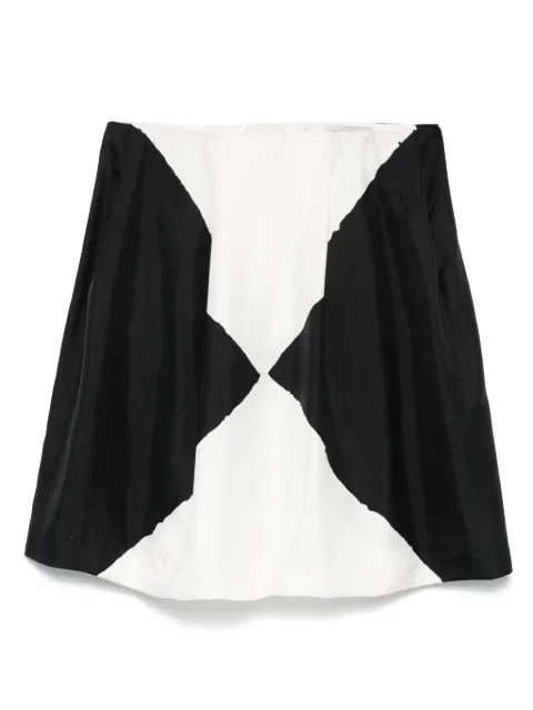 Saint Laurent Pre-Owned 2000s silk mini skirt 