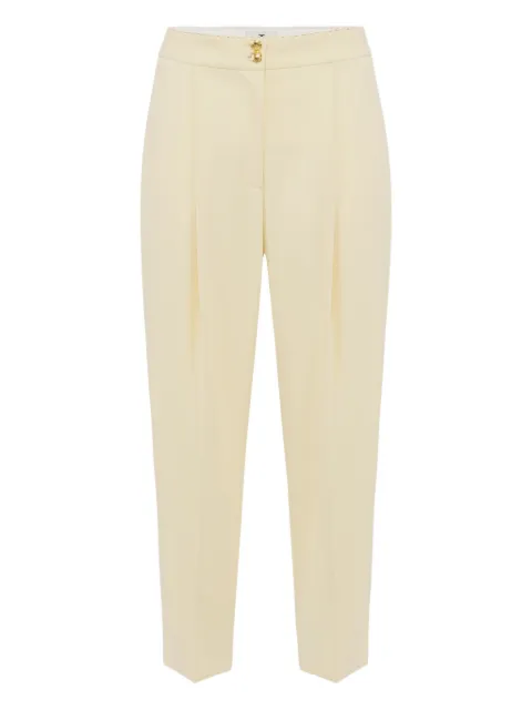 Elisabetta Franchi pleat-detailed trousers