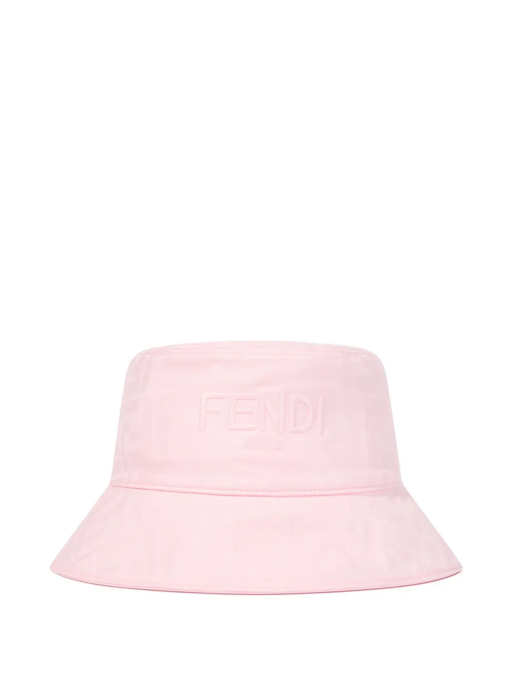 Fendi Kids Katoenen vissershoed Roze