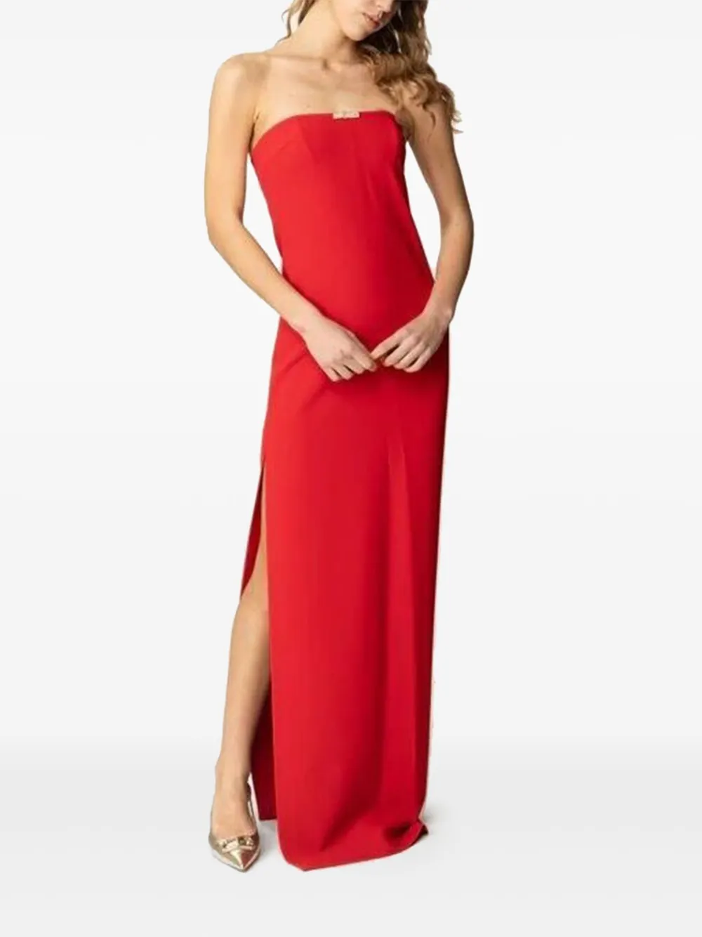 Elisabetta Franchi strapless side-split maxi dress | Cocktail & Party Dresses | Image 2
