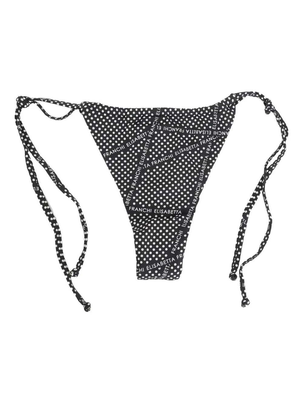 Elisabetta Franchi Polka-dot Bikini In Gray