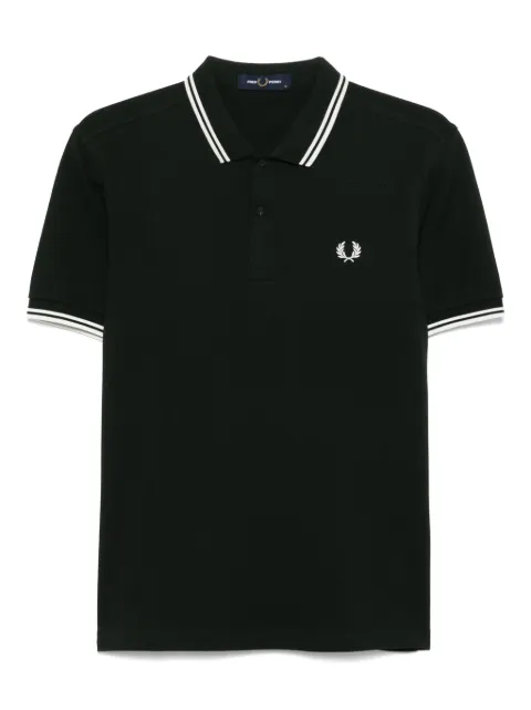 Fred Perry logo-embroidered polo shirt