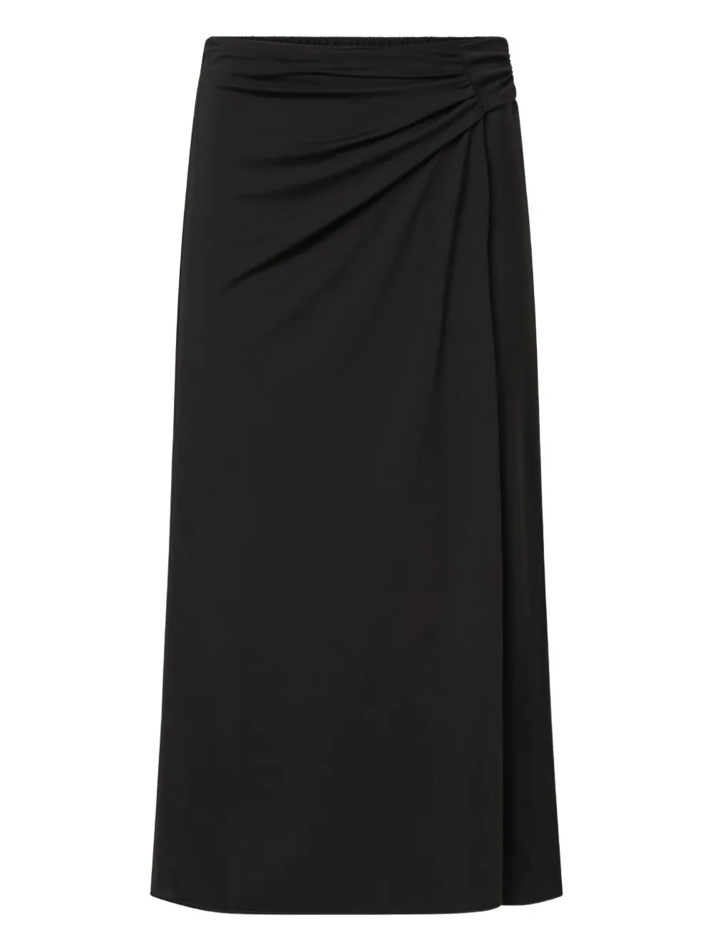 Weekend Max Mara シャーリング スカート - ブラック Weekend Max Mara シャーリング スカート - ブラック