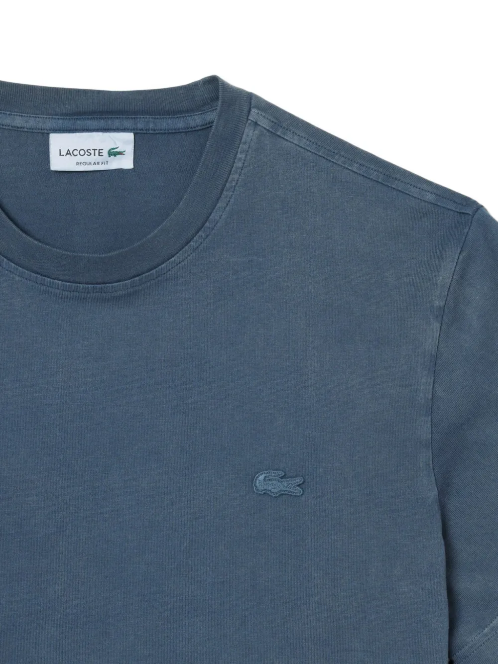 Lacoste T-shirt met ronde hals Blauw