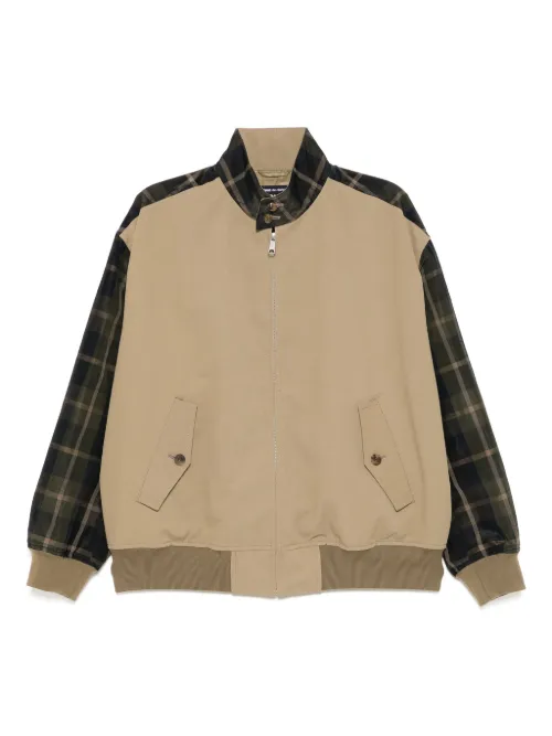 Veste zippée à carreaux - Comme des Garçons Homme - Modalova