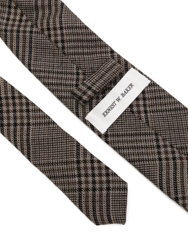 Ernest W baker ネクタイ Ernest W. Baker ネクタイ | ブラウン | FARFETCH JP
