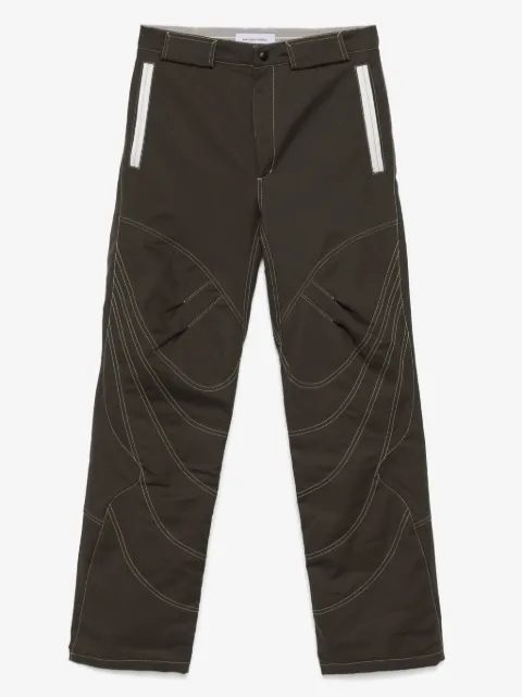 Kiko Kostadinov pantalon à fermeture zippée