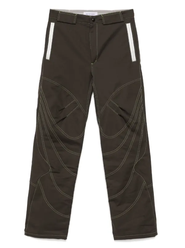 パンツ kiko kostadinov 24aw dana trouser Kiko Kostadinov Dana パンツ | グレー | FARFETCH JP