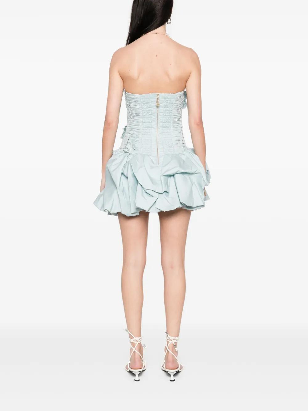 Aje Splendour mini-jurk Blauw