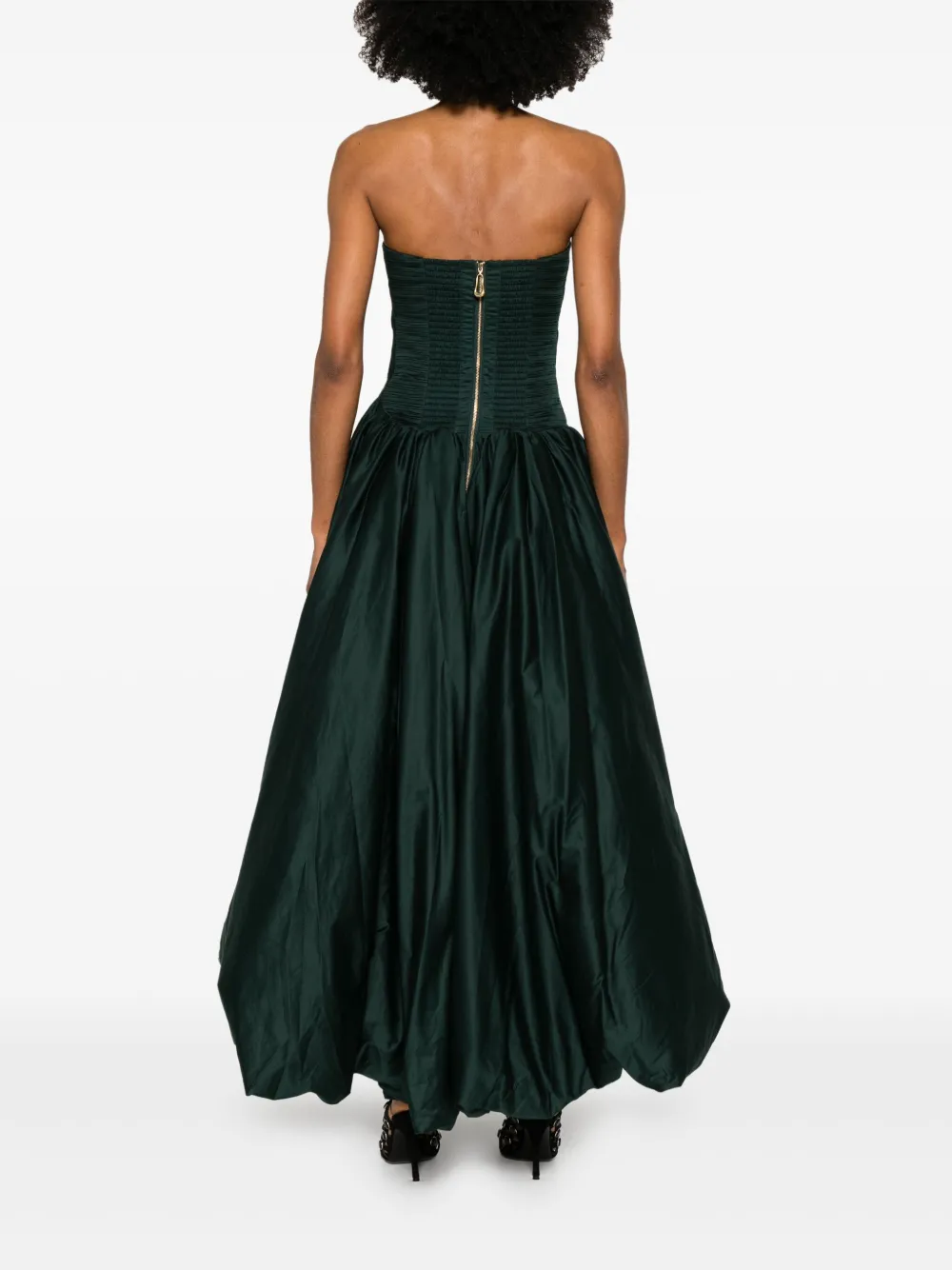 Aje Spatial maxi-jurk Groen
