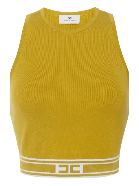 Elisabetta Franchi logo-band top