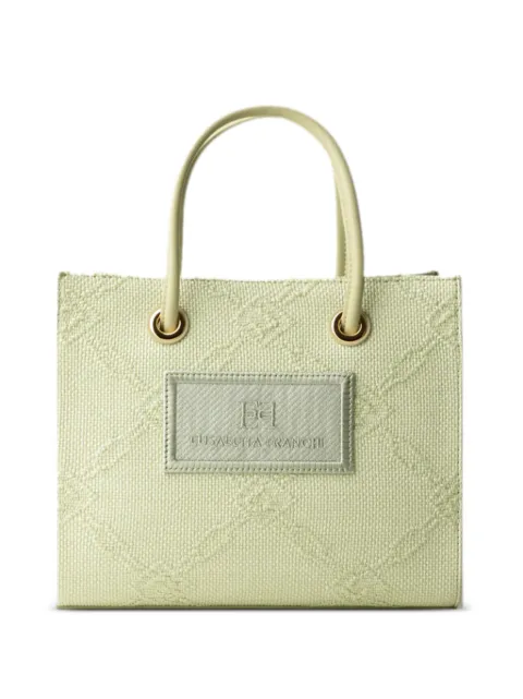 Elisabetta Franchi bolso shopper en jacquard