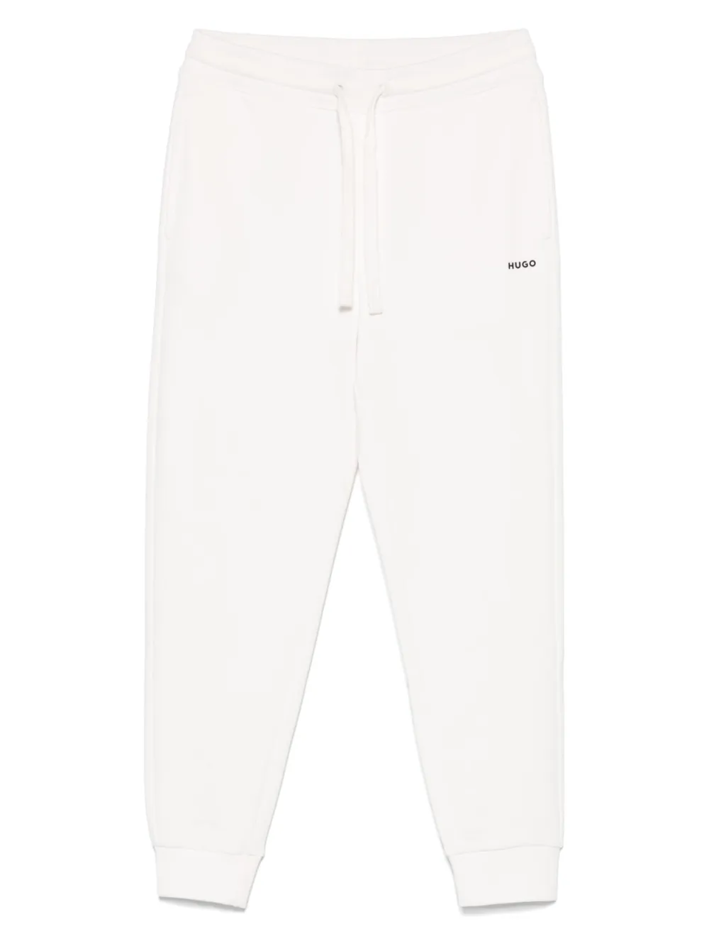 HUGO logo-print track pants | White | Image 1