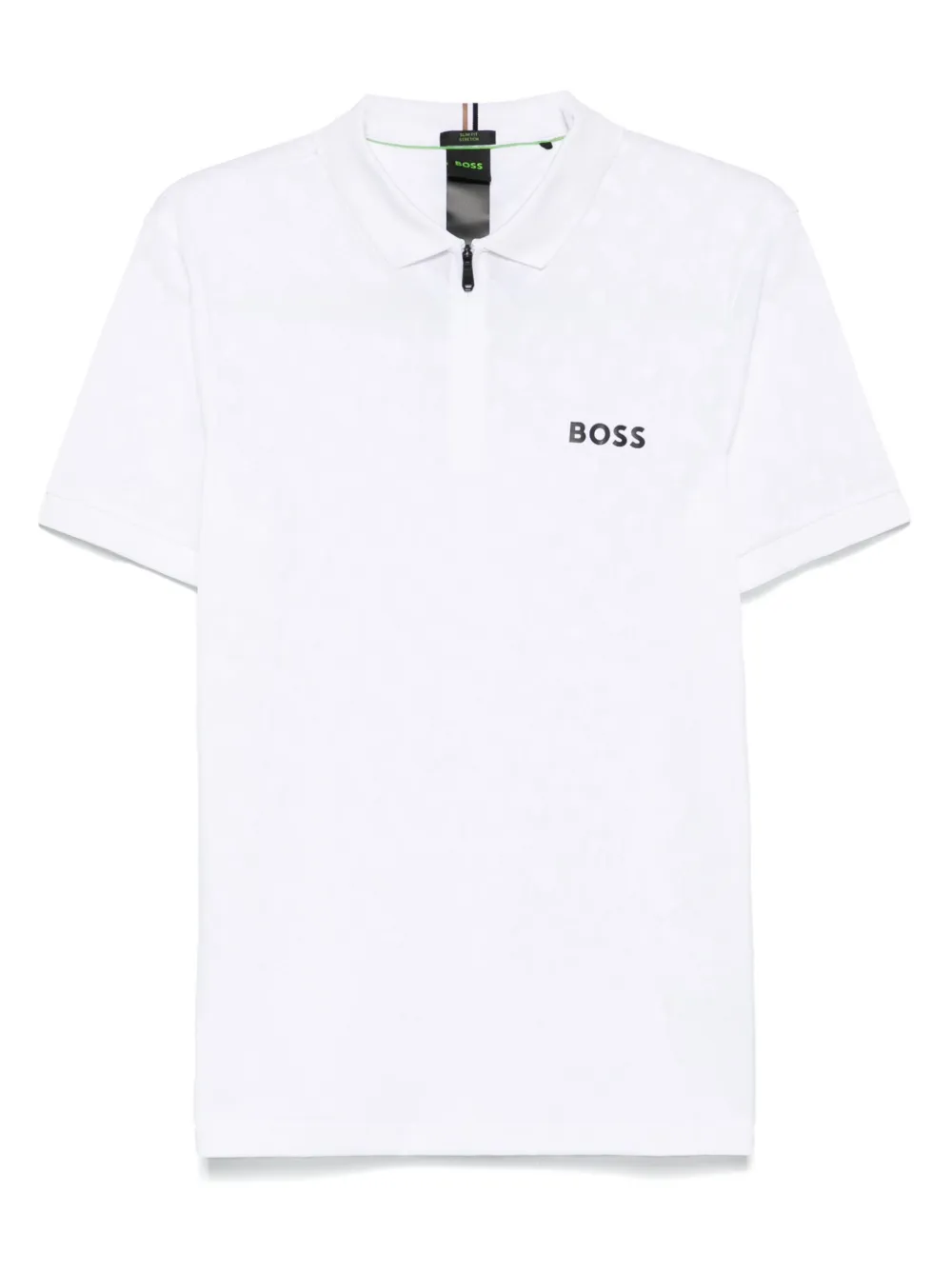 Hugo Boss Monogram-jacquard Polo Sirt