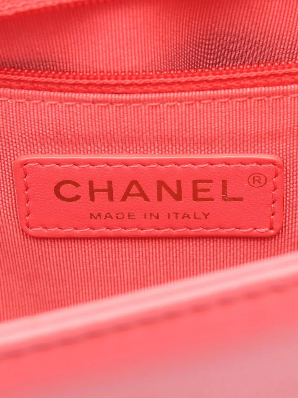 Pre-owned Chanel 2016-2017 Old Medium Lambskin And Braided Tweed Jacket Boy Flap Crossbody Bag In Pink
