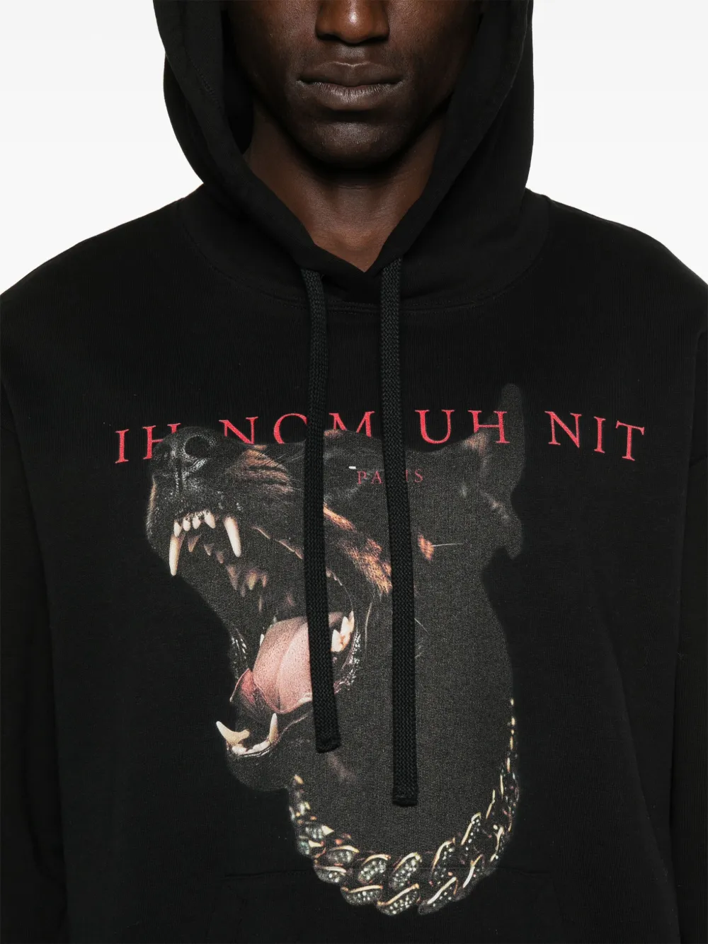 Ih Nom Uh Nit Dog-print Hoodie